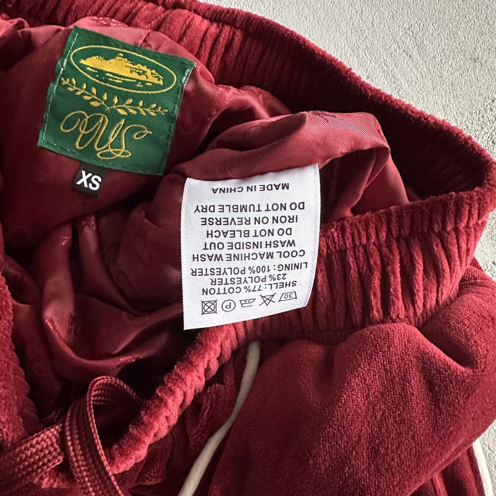 velour amg set -red