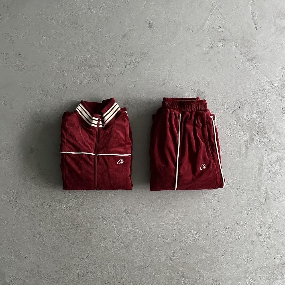 velour amg set -red