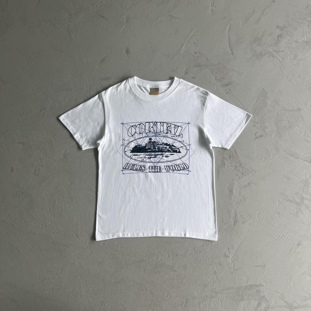 Alcatraz coordinates t-shirt