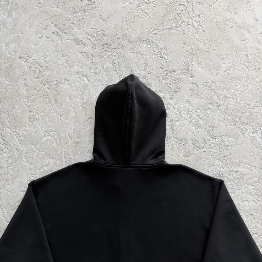 MINI ISLAND ZIP HOODIE -BLACK