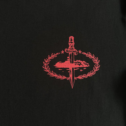 slaughter gang tee-black