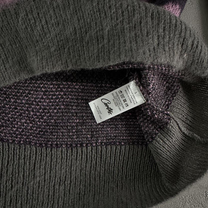 Mohair Purple Camo Knitted Jumper
