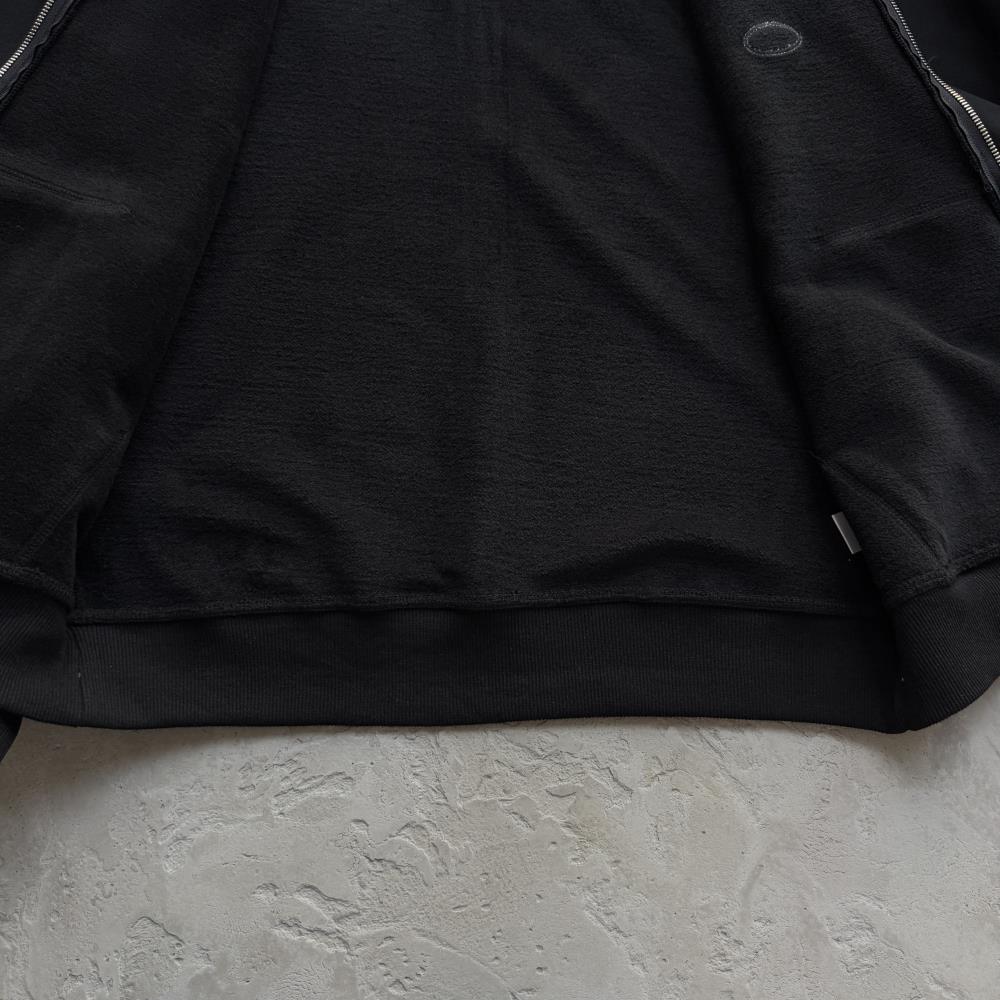 MINI ISLAND ZIP HOODIE -BLACK