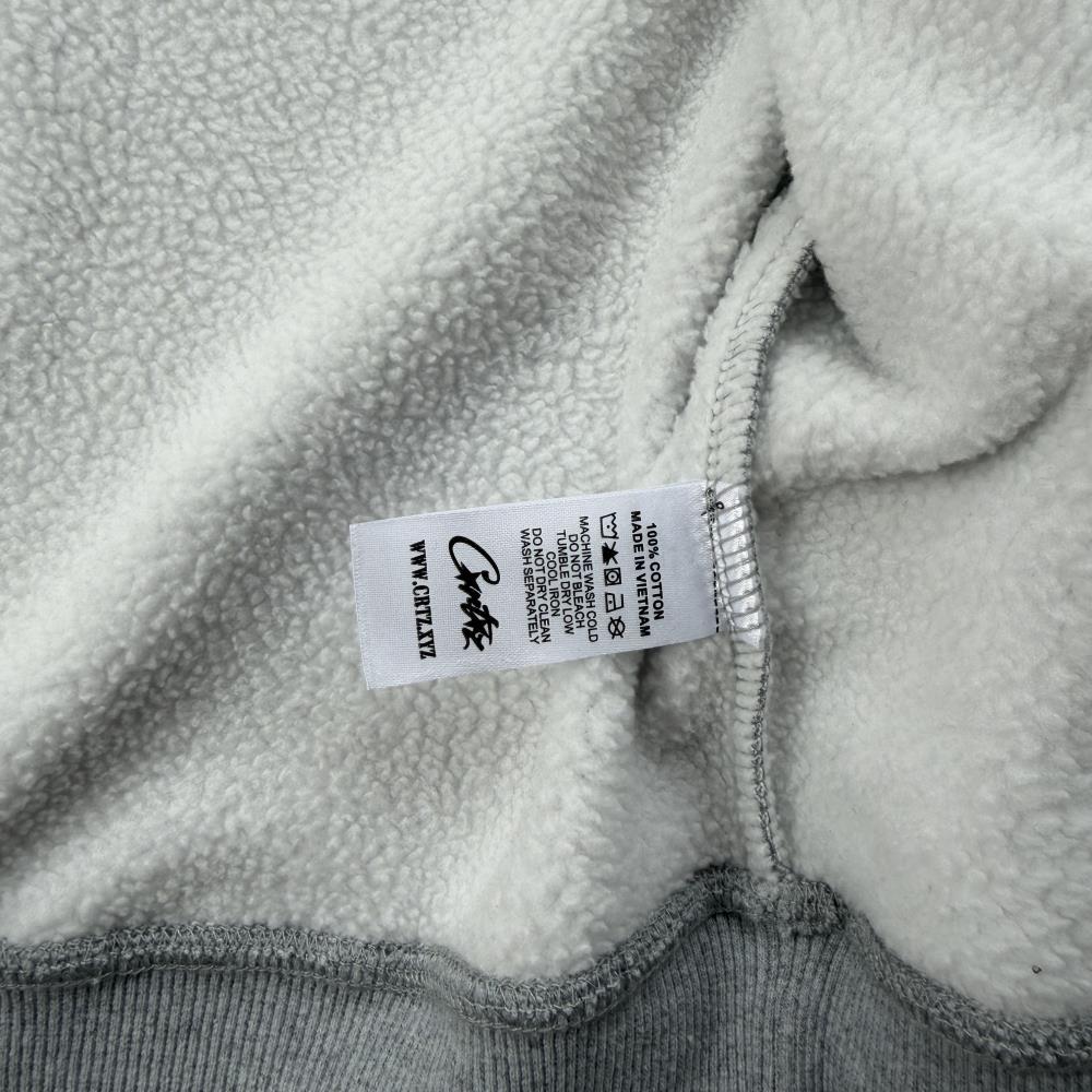 MINI ISLAND ZIP HOODIE -grey