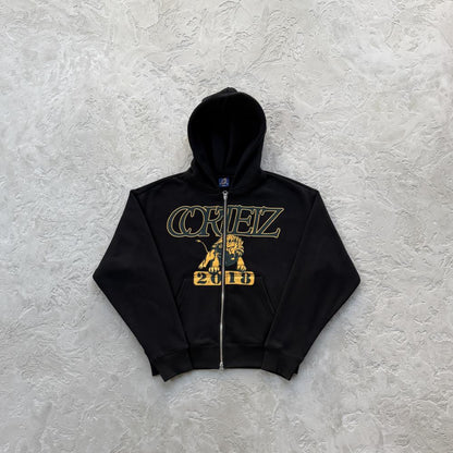 Corteiz Lion Varsity Open Hem zip set
