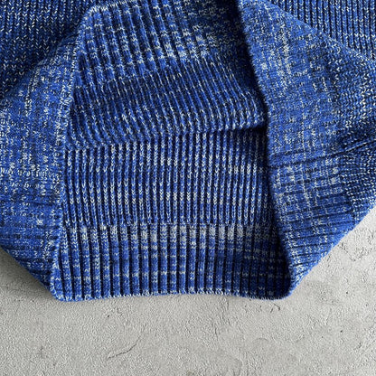 mixed yarn allstarz sweater-blue