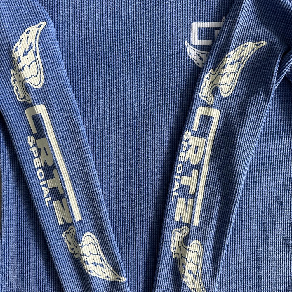 gasolina waffle washed long sleeves
