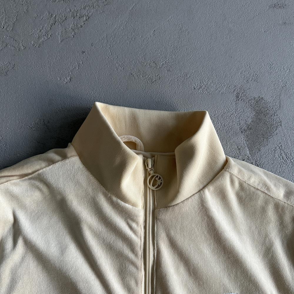 Velor track set – Cream