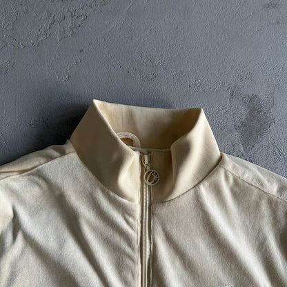 Velor track set – Cream