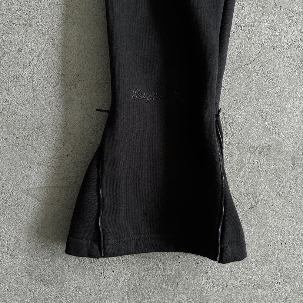 sy round neck suit-black tracksuit