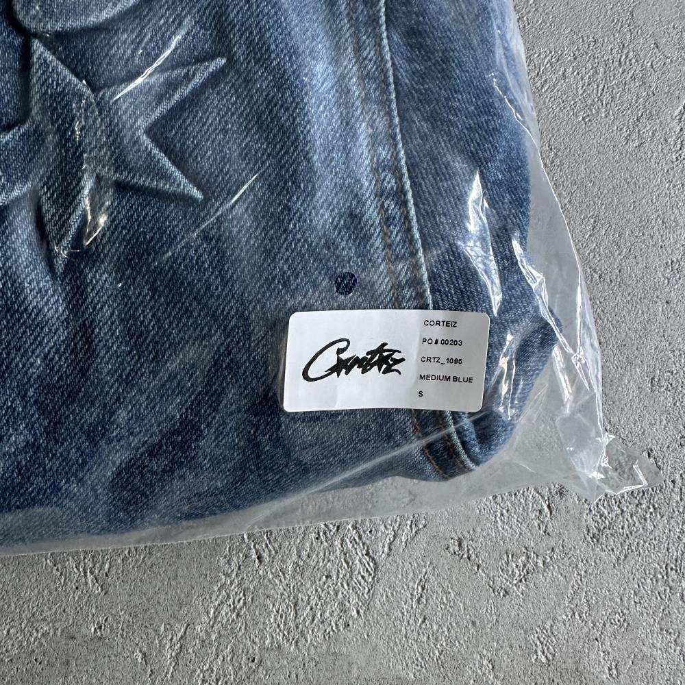 Embossed C-Star Denim Work Jacket