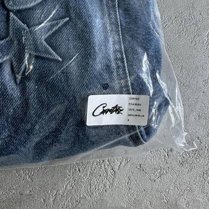 Embossed C-Star Denim Work Jacket