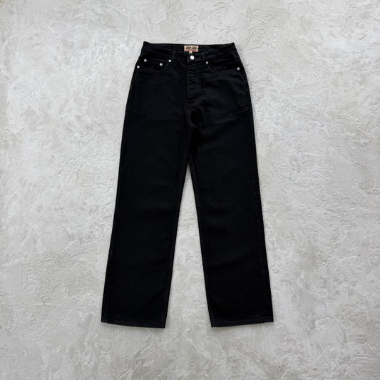 allstarz denim baggy jeans -triple black