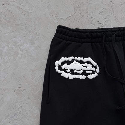 Cor X DenTears Zip Up Hoodie+DenTears Island Wreath Sweatpant -black