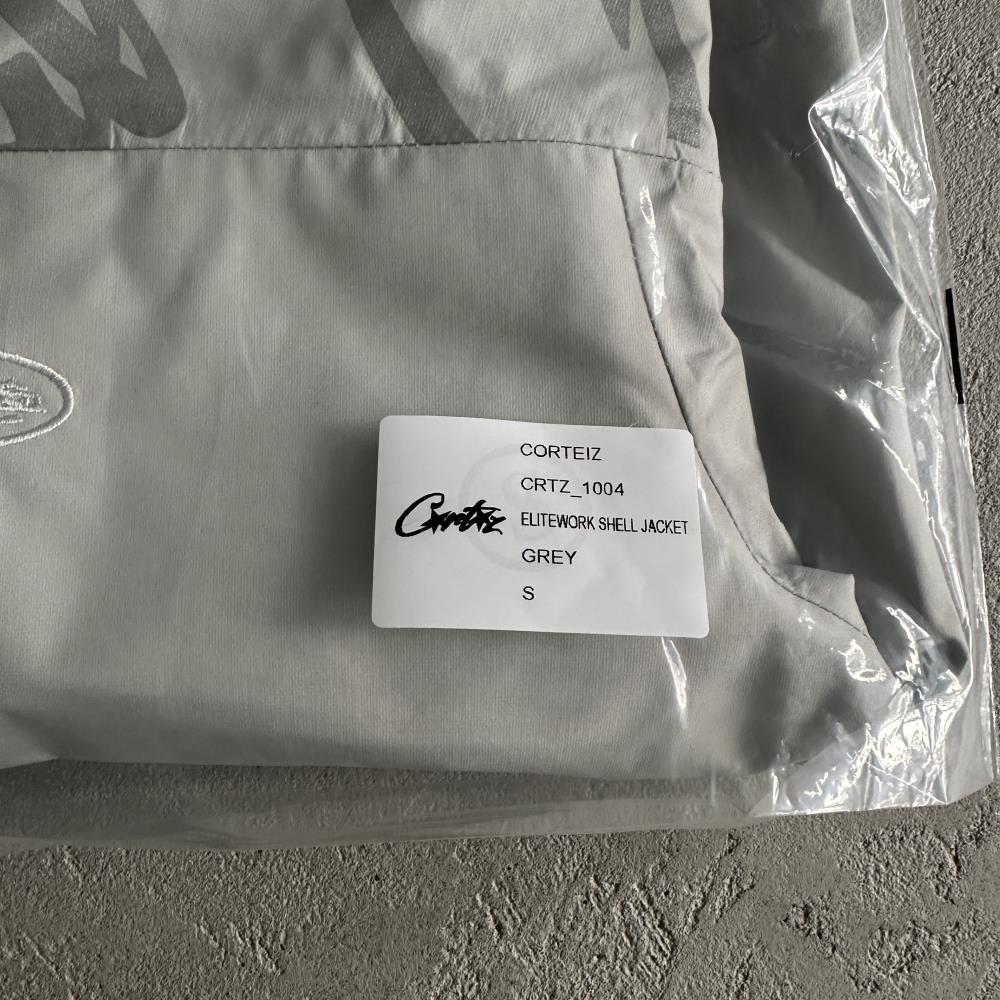 elitework shell jacket-grey
