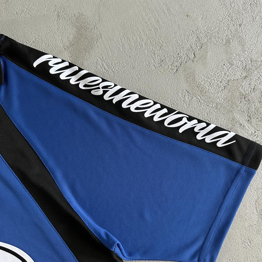 panel jersey-BLUE