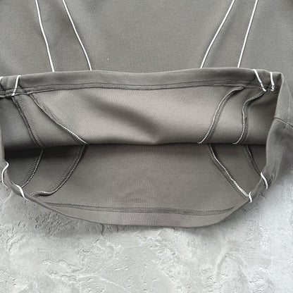 island pique polo set -grey