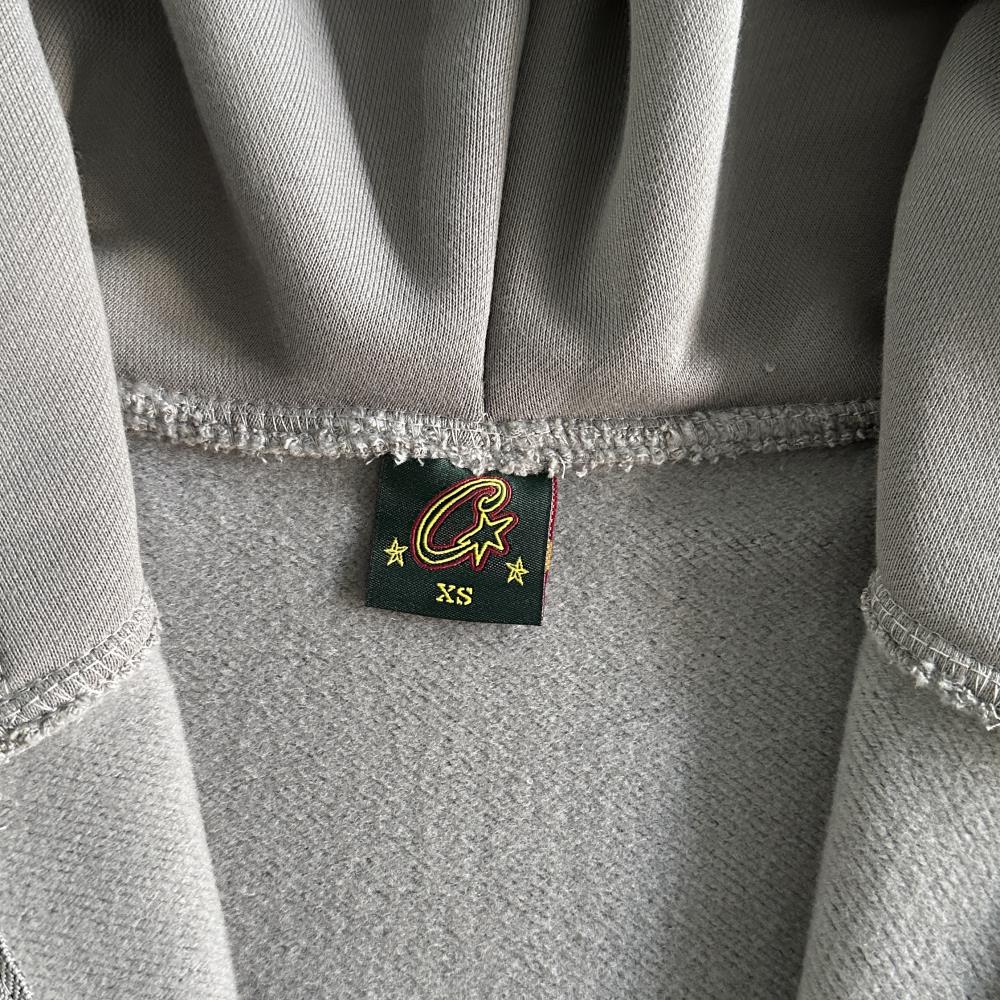 island puff print zip set-grey