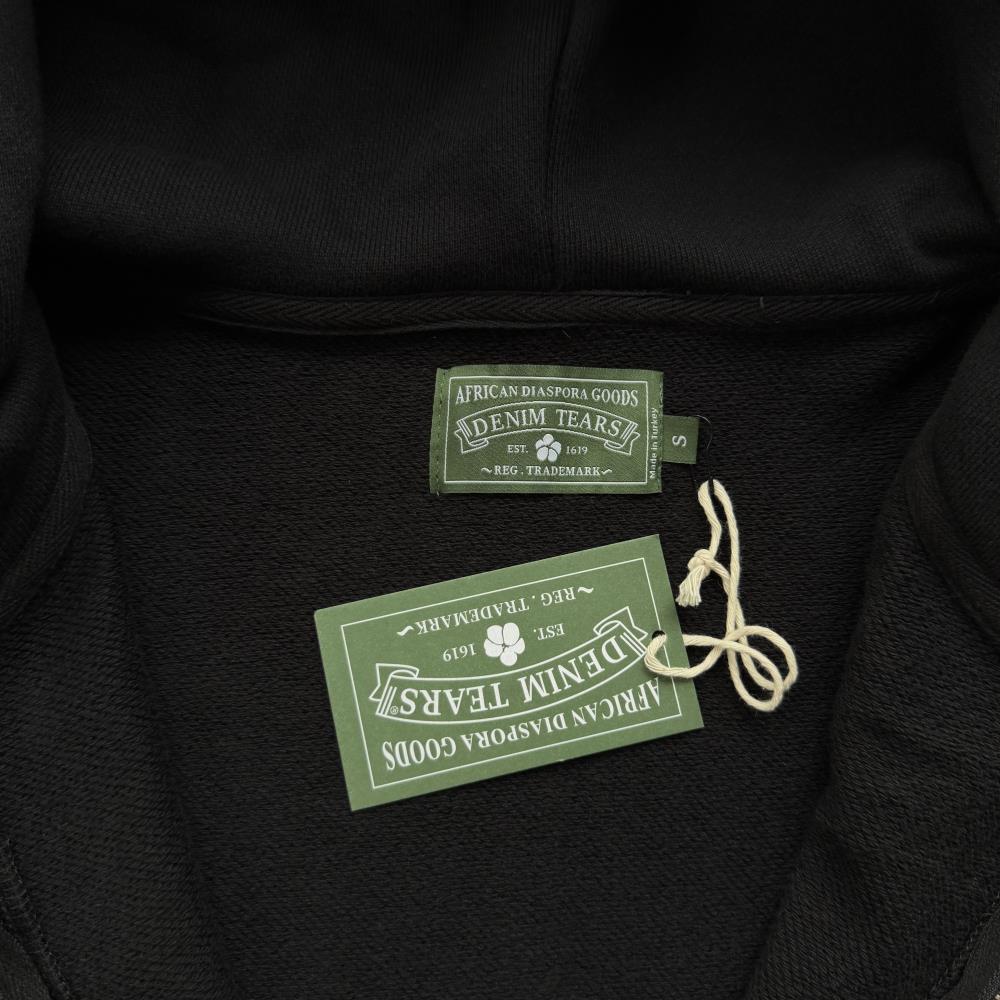 Cor X DenTears Zip Up Hoodie+DenTears Island Wreath Sweatpant -black
