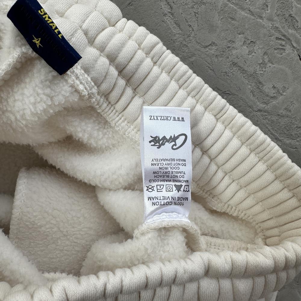 ISLAND PUFF PRINT SWEATSHORT [OFF WHITE]