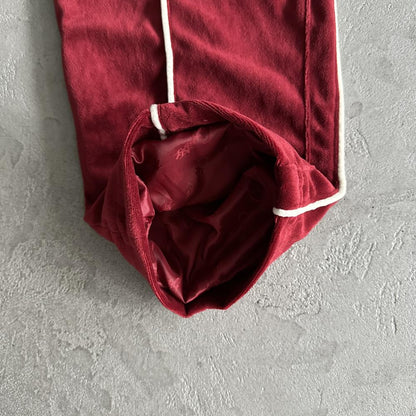 velour amg set -red