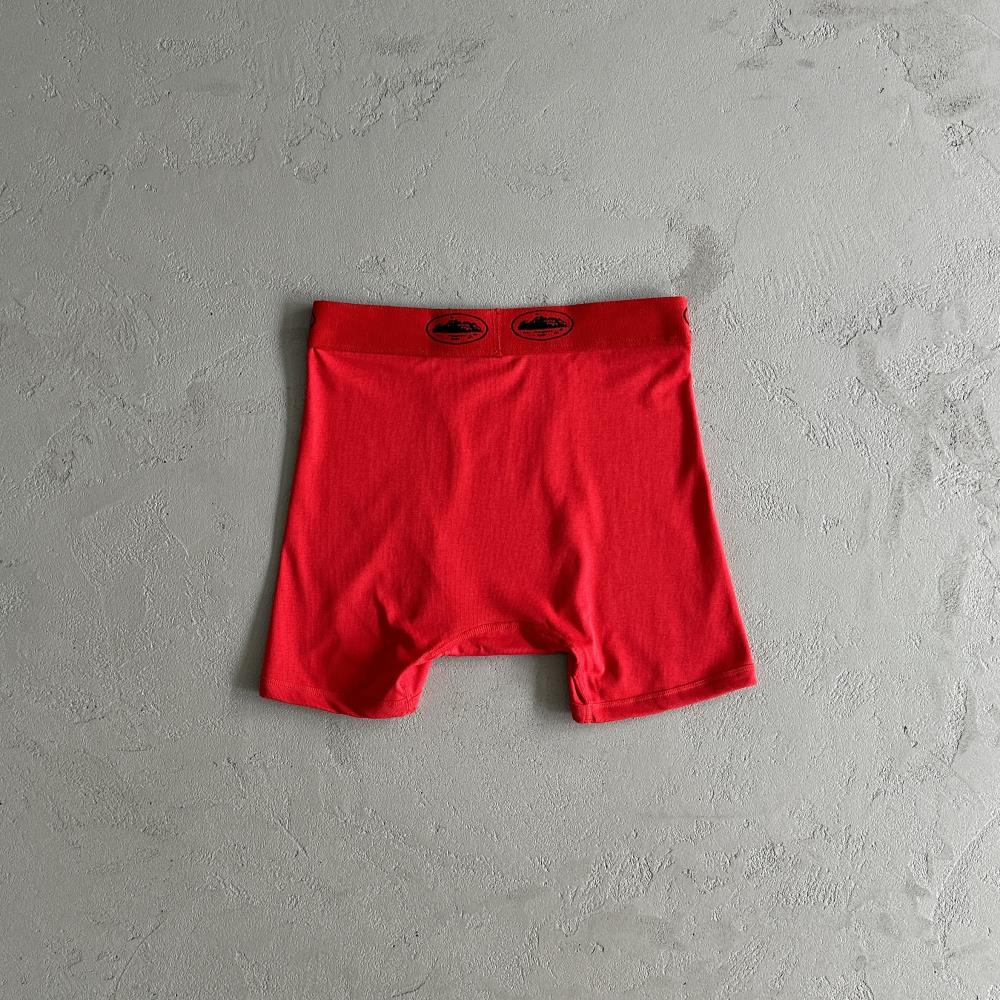 (3 PACK)ALCATRAZ BOXERS-Red