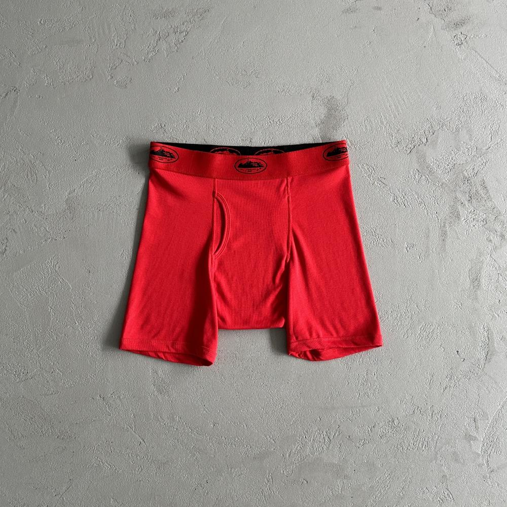 (3 PACK)ALCATRAZ BOXERS-Red