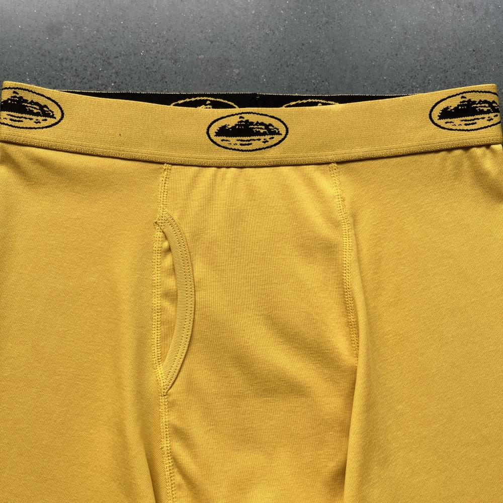 Corteiz (3-pack) ALCATRAZ Boxer Briefs-C Star Yellow
