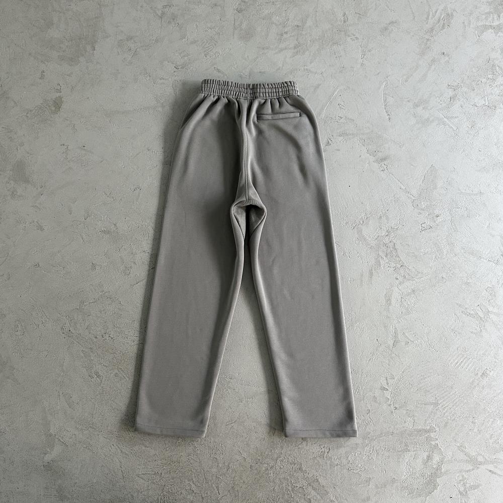 island puff print zip set-grey