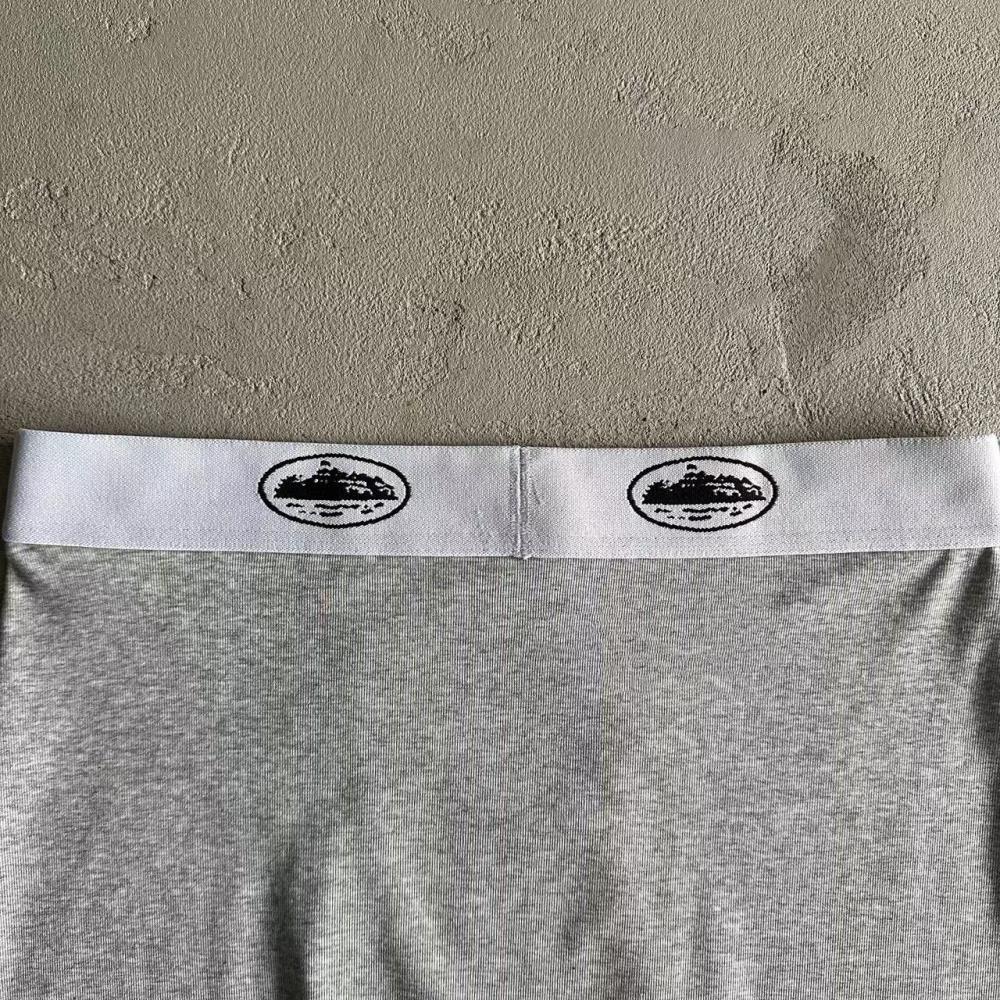 (3-pack) ALCATRAZ Boxer Briefs-White gray