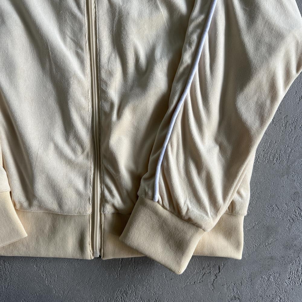 Velor track set – Cream
