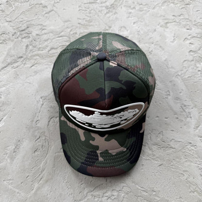 foam printed truck cap-camouflage