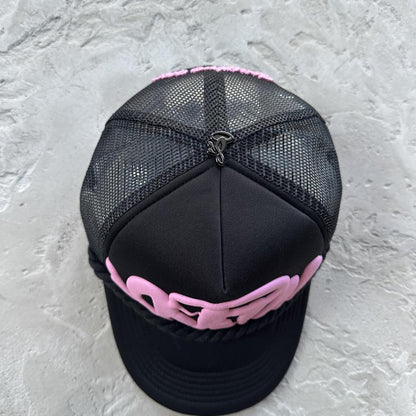 syna trucker cap pink