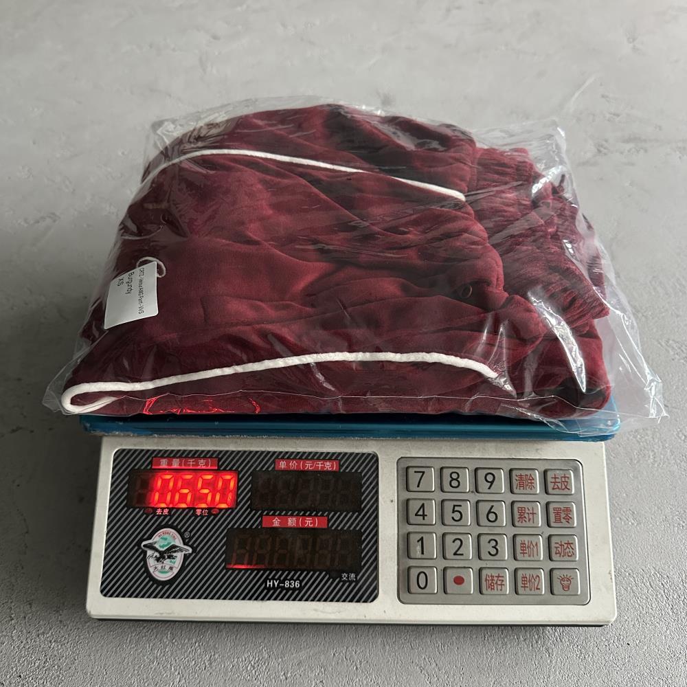velour amg set -red