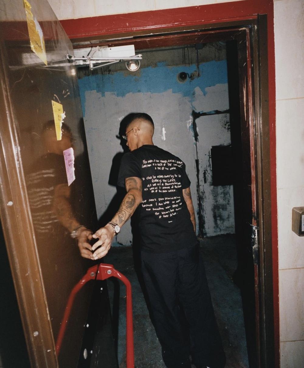 sup collaboration t-shirt