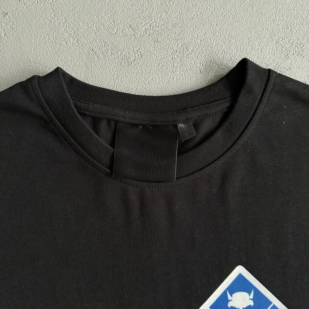 SY HAZARD LS TEE-black