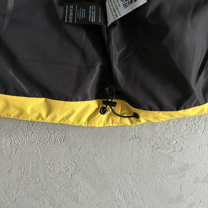 Decoded Arch Puffer Jacket Black Yellow