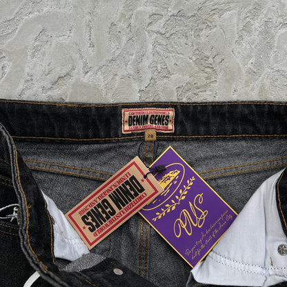 CR island baggy shorts-black