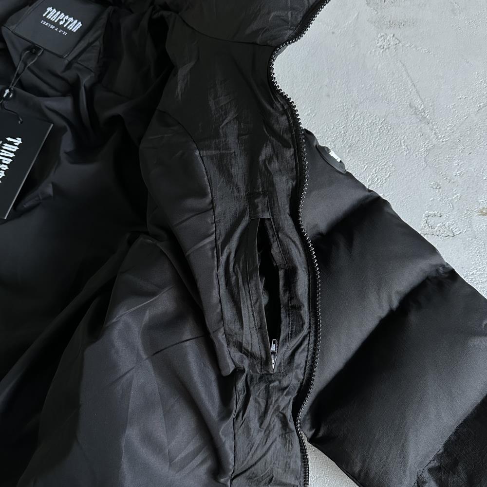 It's a secret puffer jacket BLACK