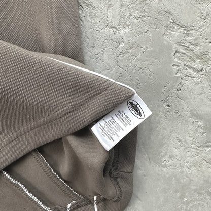 island pique polo set -grey