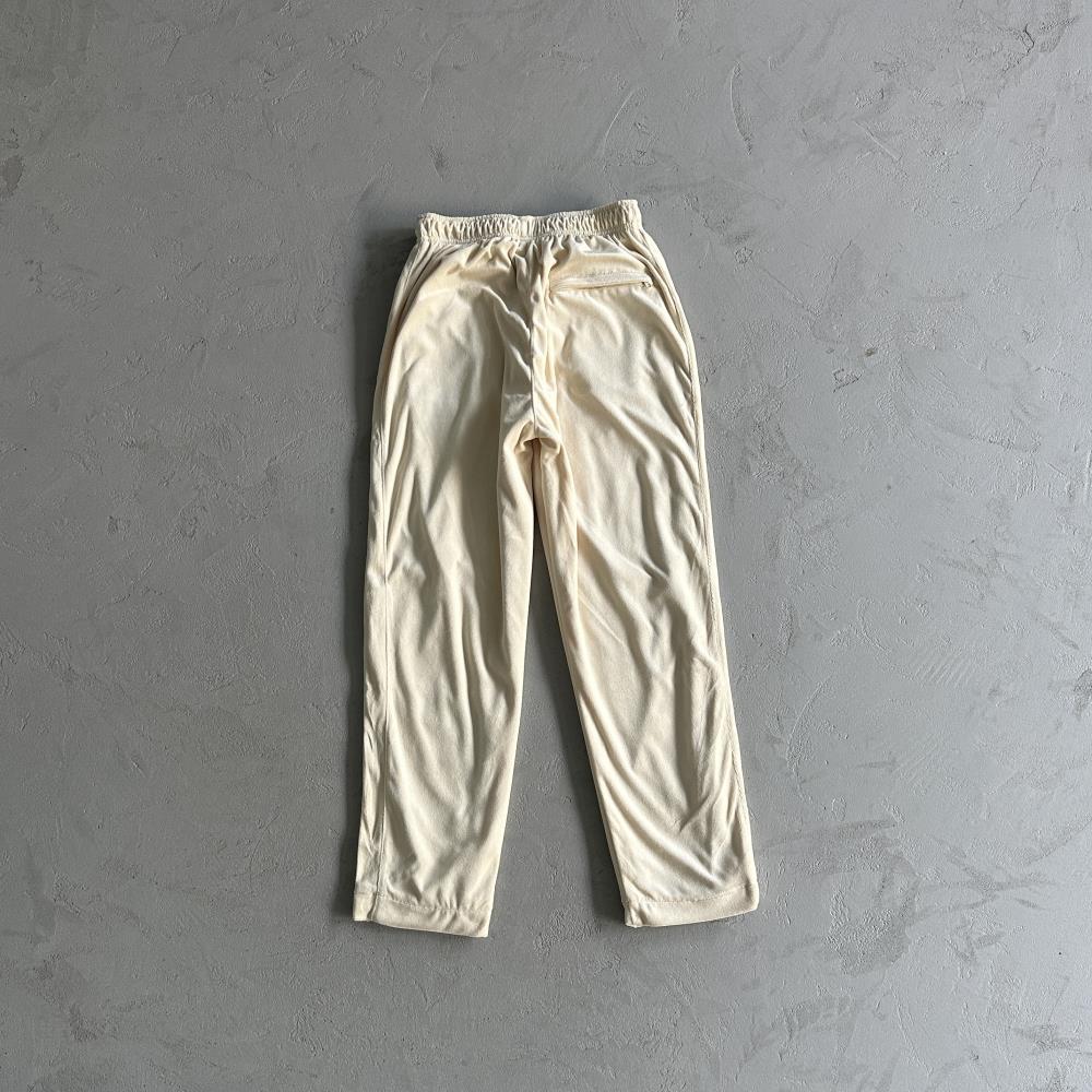 Velor track set – Cream