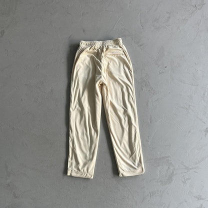 Velor track set – Cream