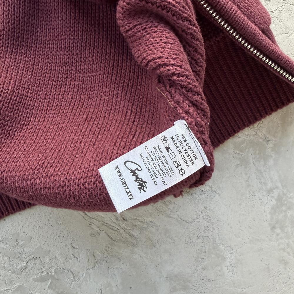 3M college knit zip hoodie