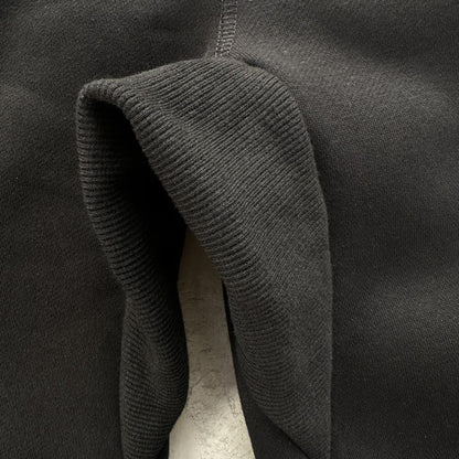 college arch open hem set-black
