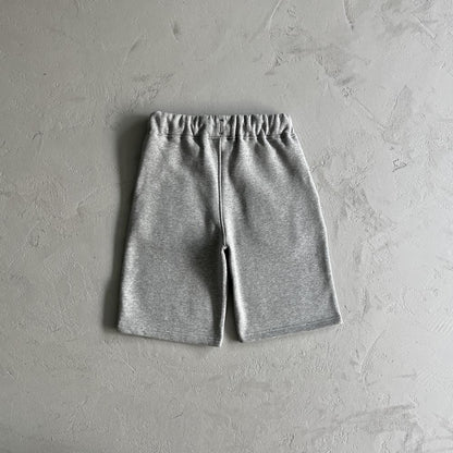 rongate chenille arch short set-greysea blue