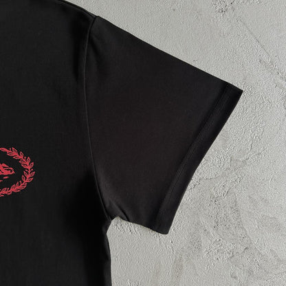 slaughter gang tee-black