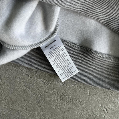 sy round neck suit-gray