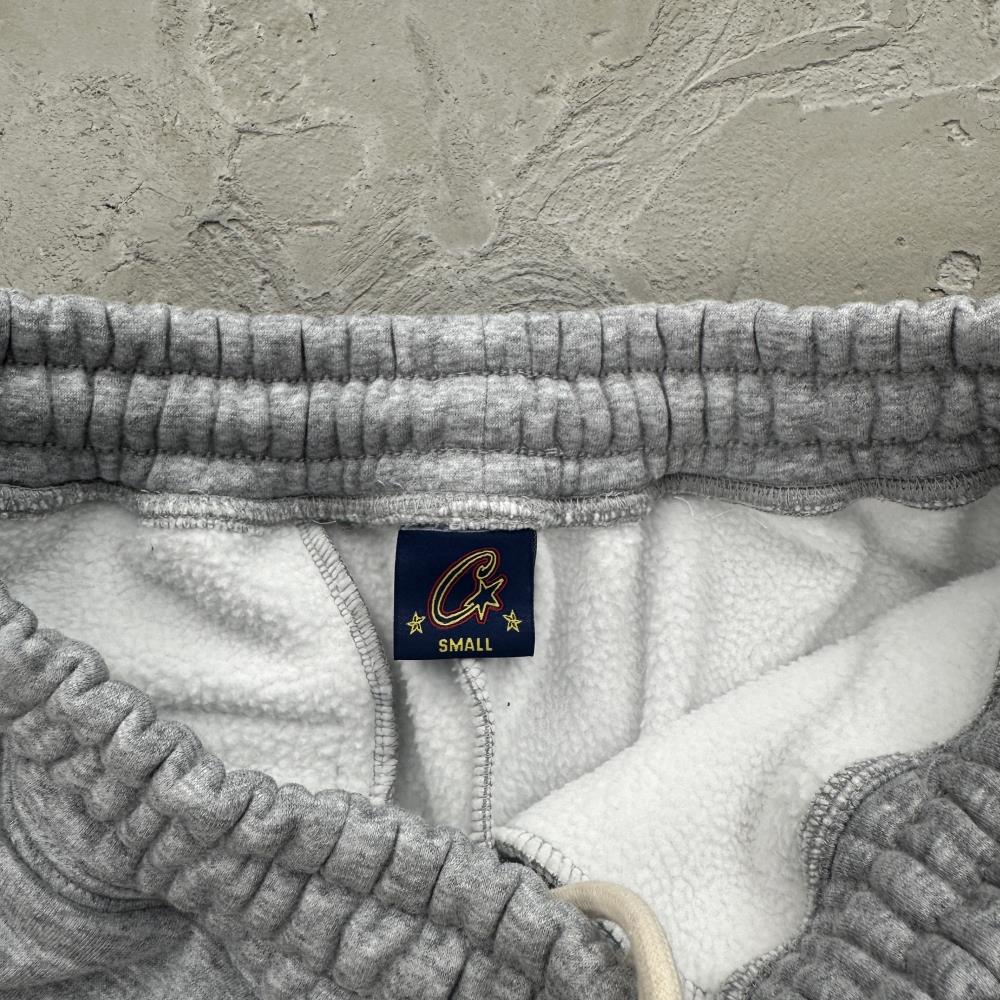 ROYALE CREST OPEN HEM SWEATPANT [HEATHER GREY]