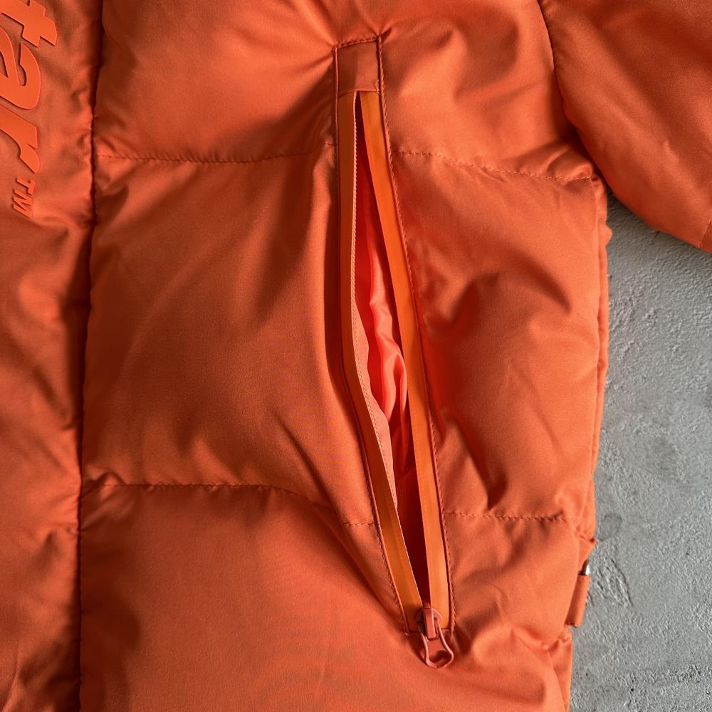 hyperdrive technical puffer jacket-orange