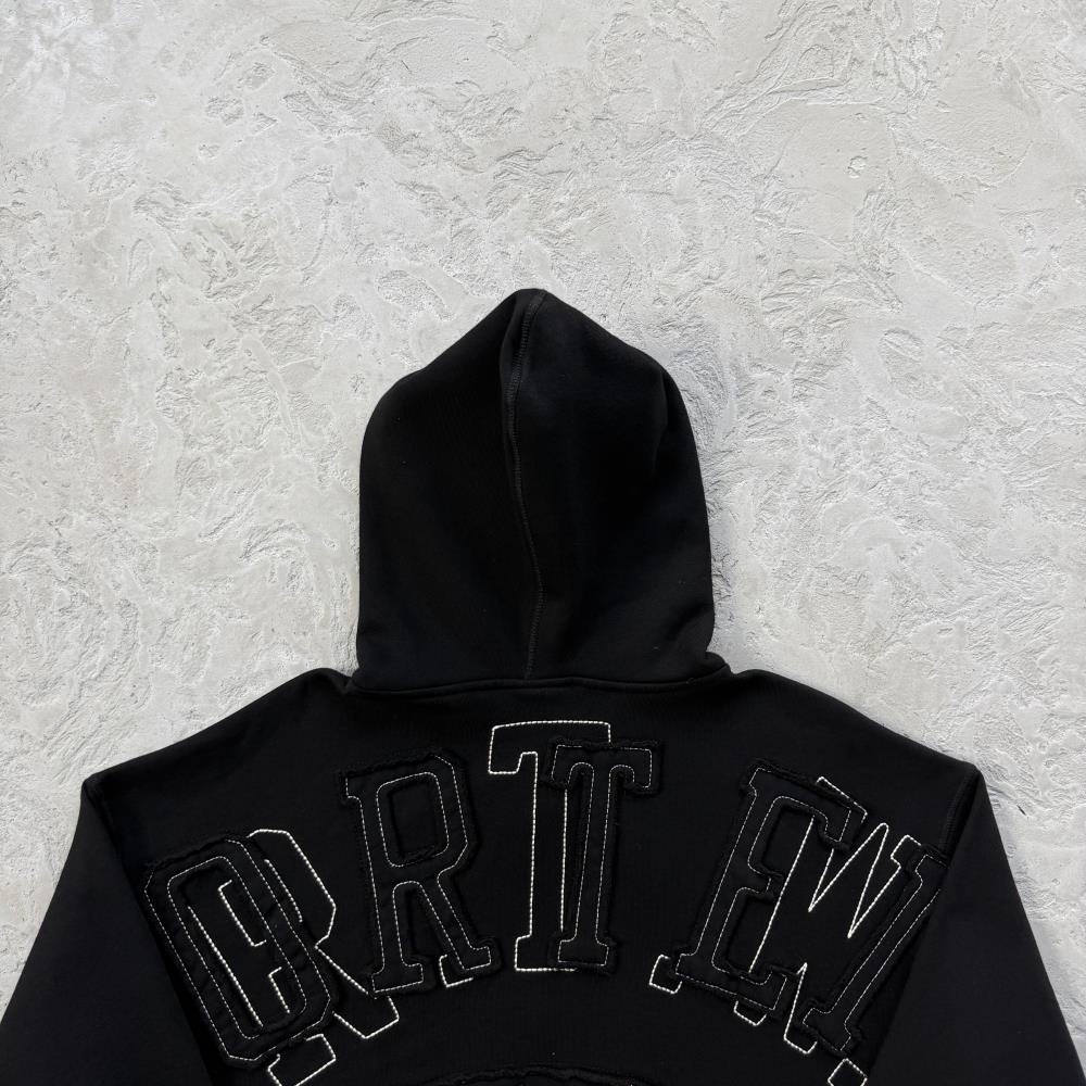 LUNDUN STITCH OPEN HEM -triple black